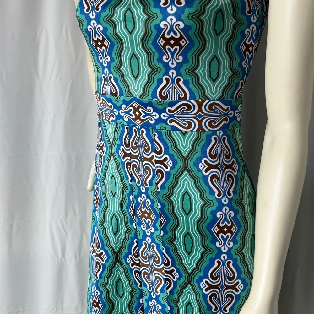 Tory Burch Vibrant Silk Mini Dress